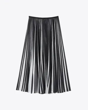 3D SKIRT - BLACK / WHITE