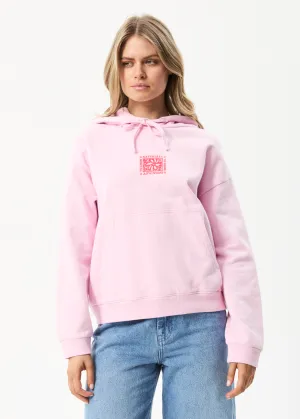 AFENDS Womens To Grow - Graphic Hoodie - Powder Pink