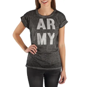 Army Shirt United States of America Apparel Juniors Graphic Tee