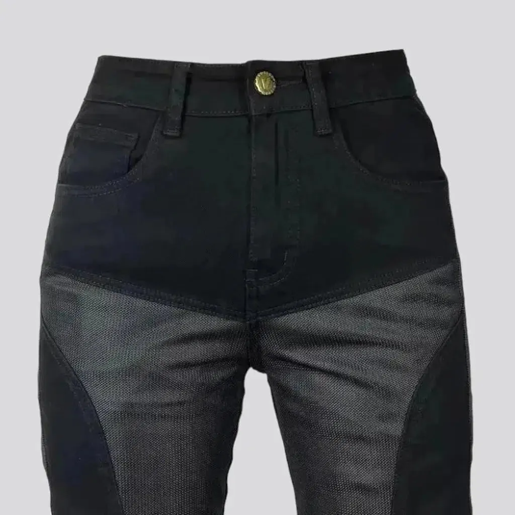 Biker women's skinny jeans