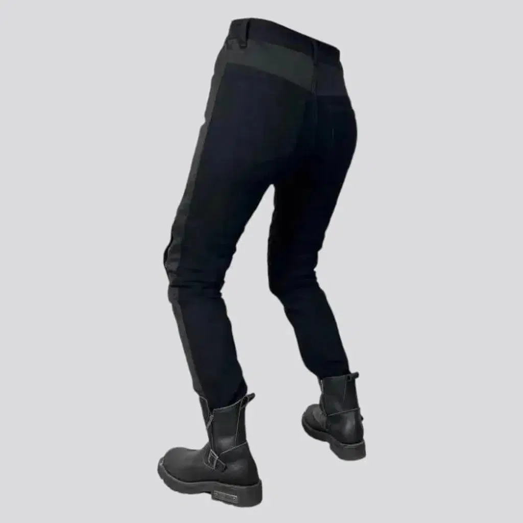 Biker women's skinny jeans