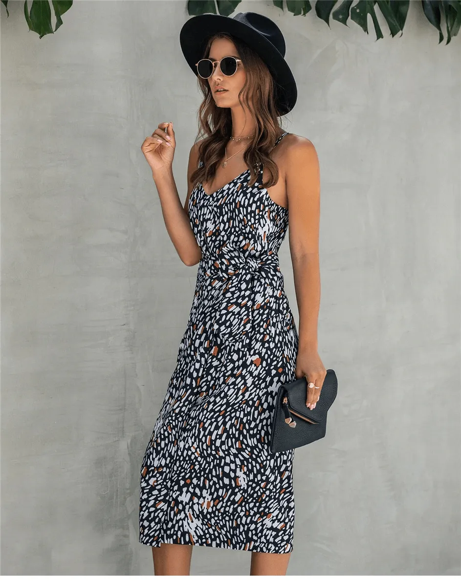 Boho Midi Hippie Dress