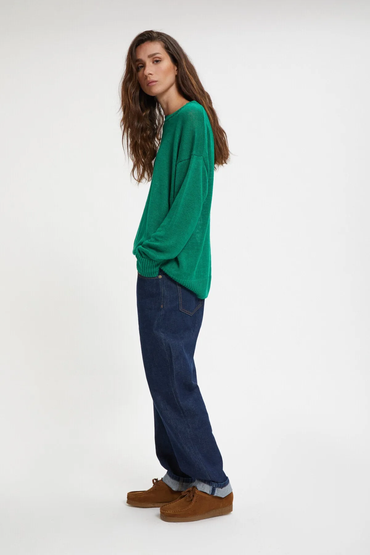 Boyfriend Denim Trousers