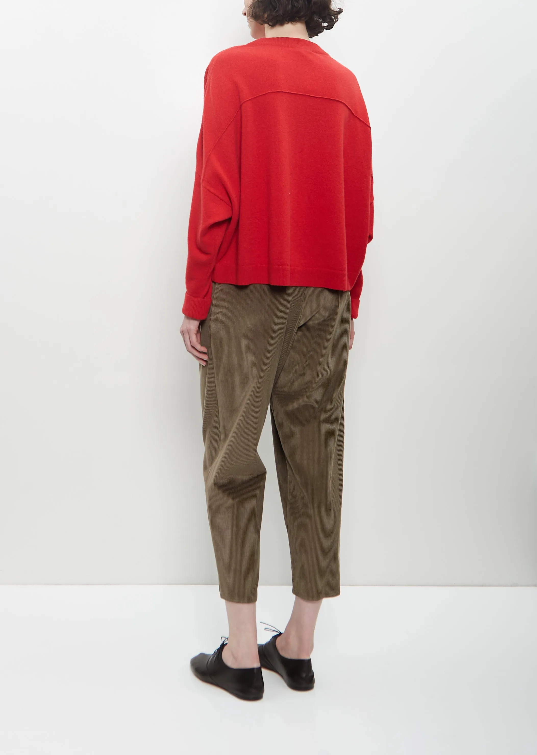 Corduroy Carrot Pants