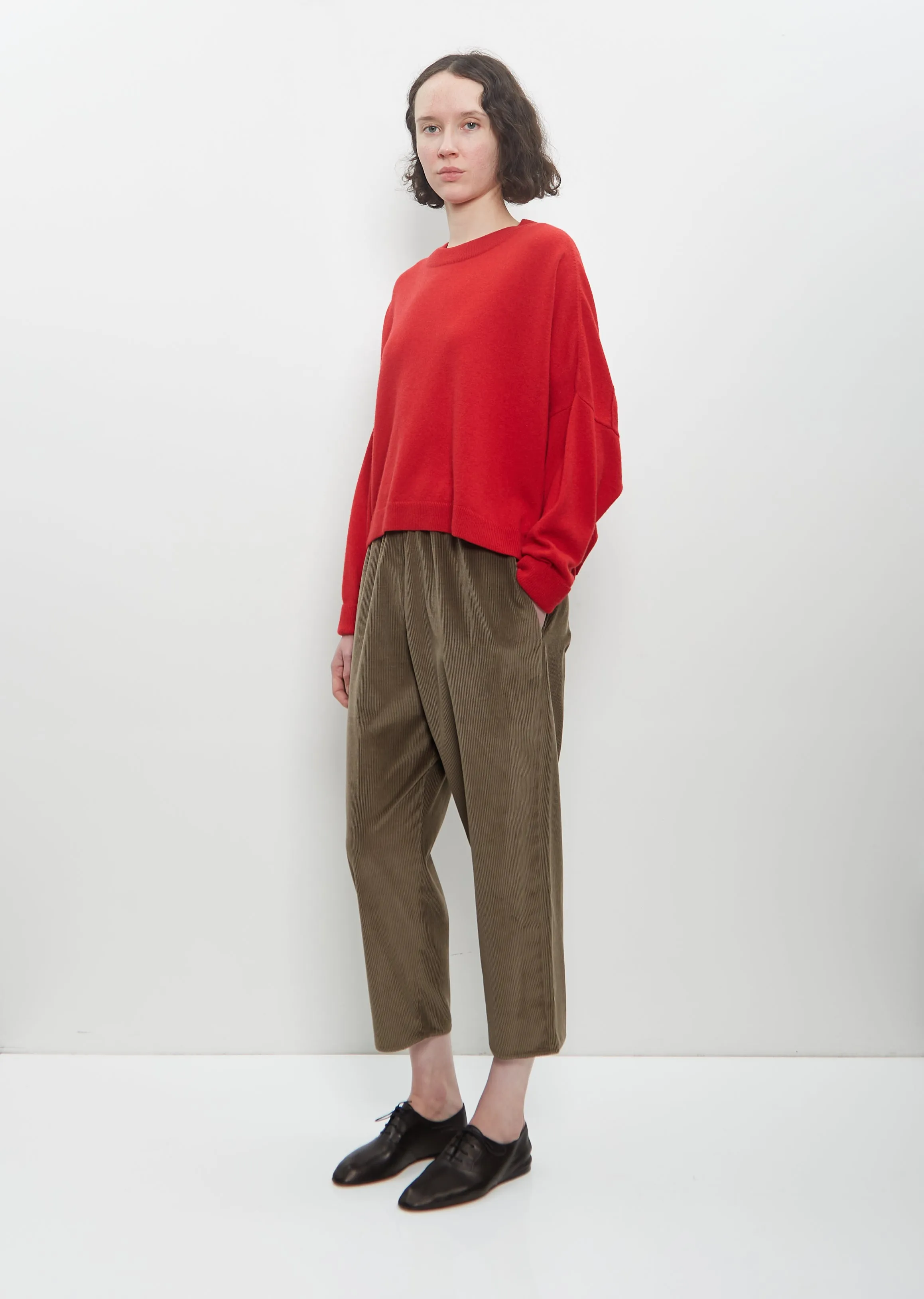Corduroy Carrot Pants