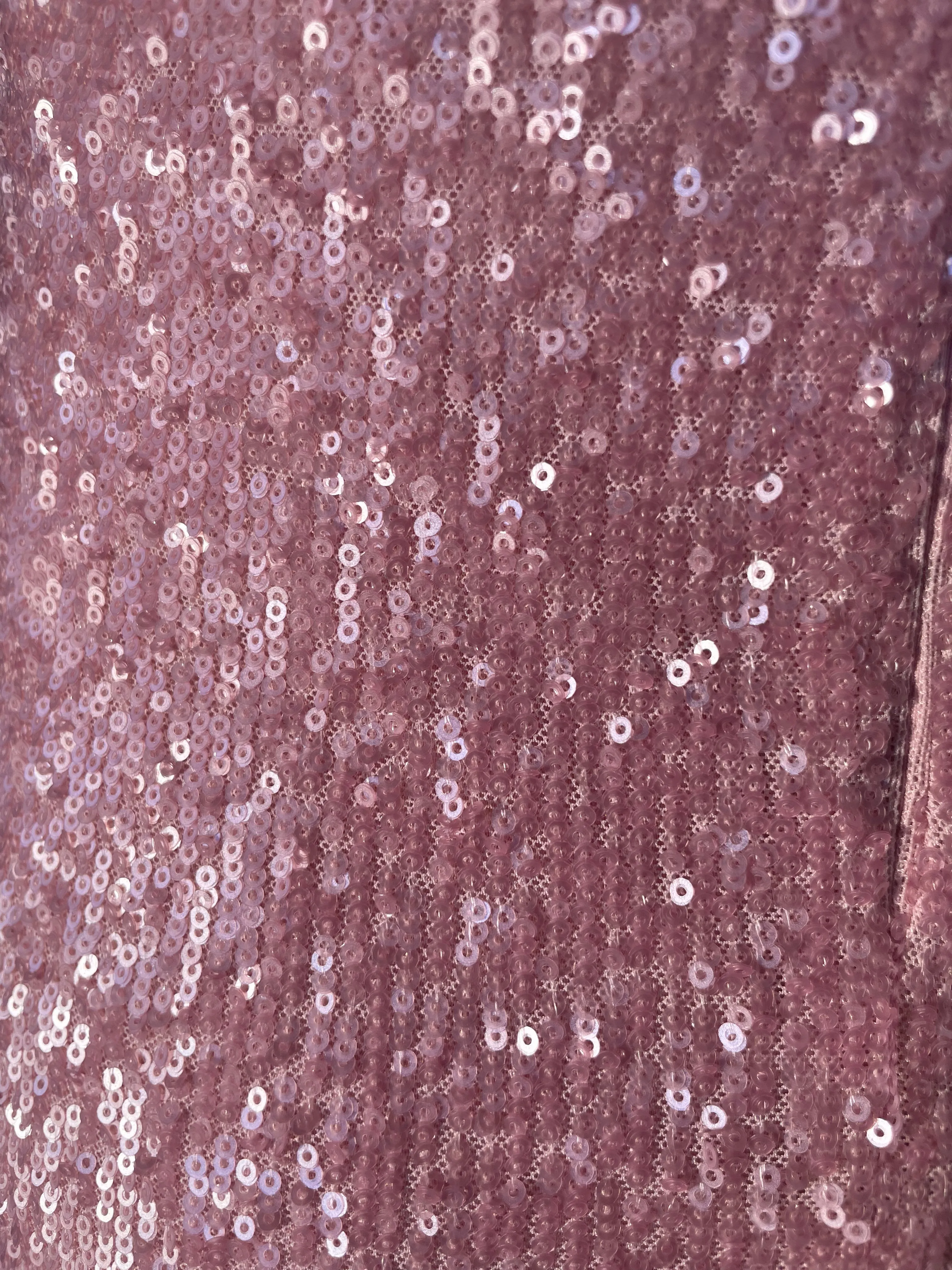 Donna Karan 2000's Pink Sequin Strapless Gown, NWT