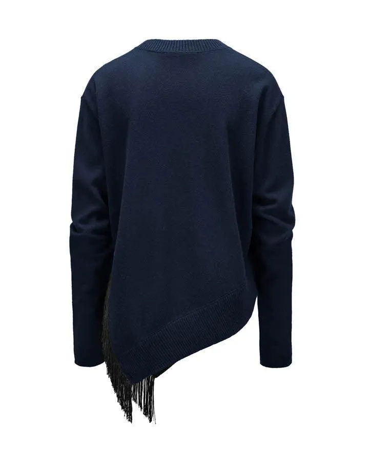 Dorothee Schumacher Fringe Statement Pullover