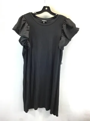Dress Casual Midi By Express In Black, Size:Xl