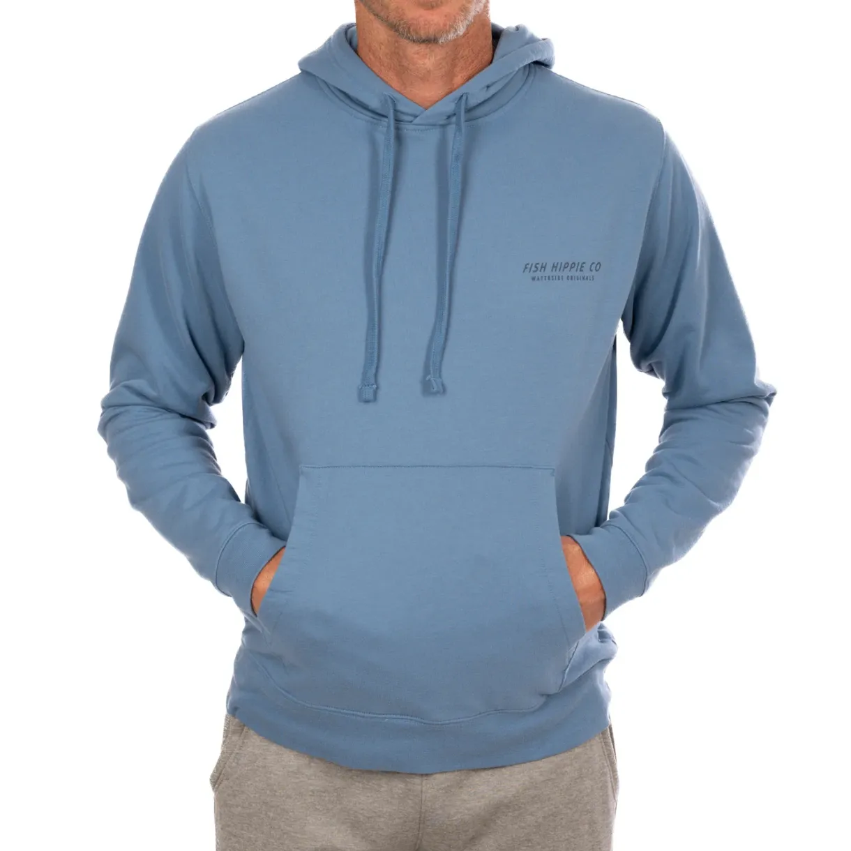 Drifter LS Hoodie Pullover Dk Marlin