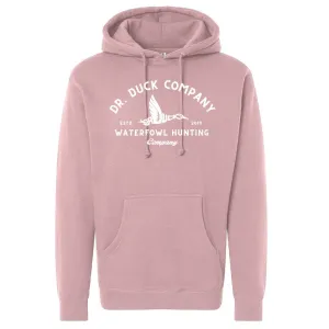 ESTD. HEAVYWEIGHT STANDARD HOODED SWEATSHIRT - DUSTY PINK