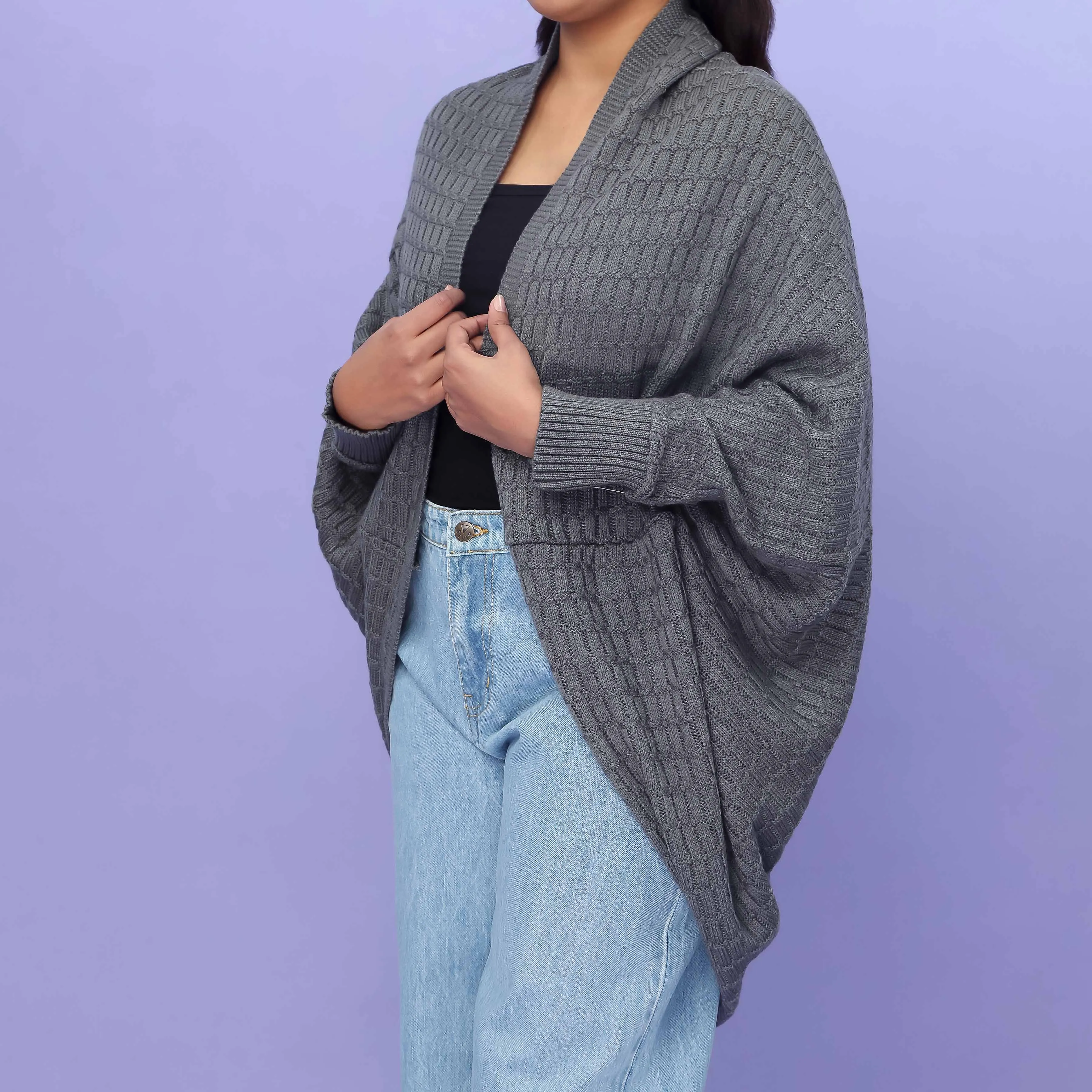 Grey Winter Sweater PW4878