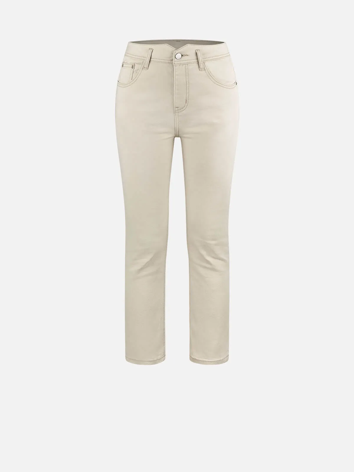 High-waisted Taper Jean