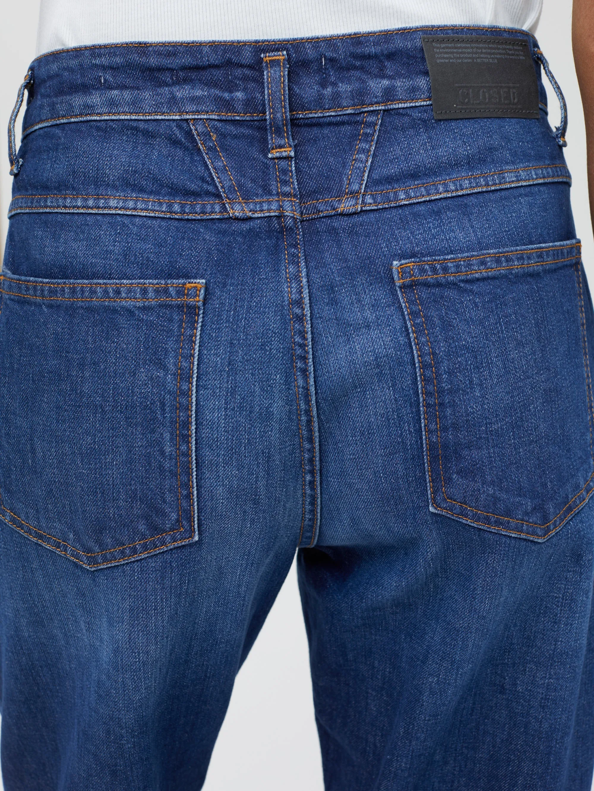 Jeans Stile Boyfriend X-Lent Blu Scuro