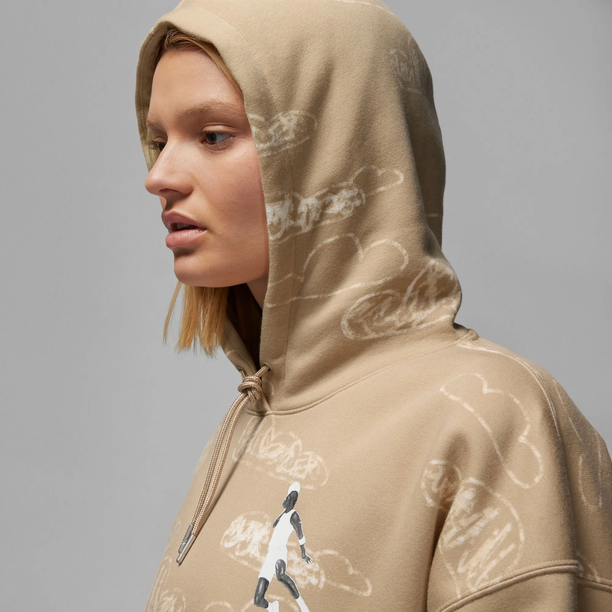 Jordan Artist Series by Parker Duncan Women's Brooklyn Fleece Hoodie