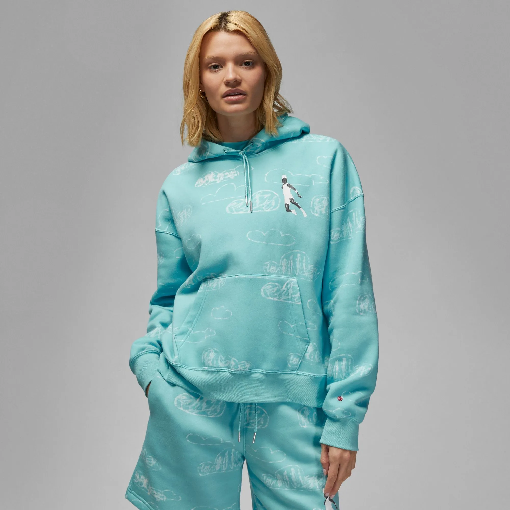 Jordan Artist Series by Parker Duncan Women's Brooklyn Fleece Hoodie