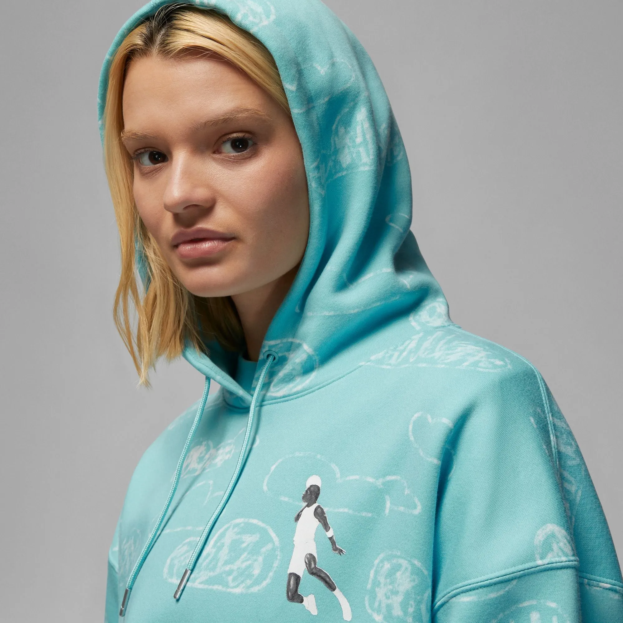 Jordan Artist Series by Parker Duncan Women's Brooklyn Fleece Hoodie