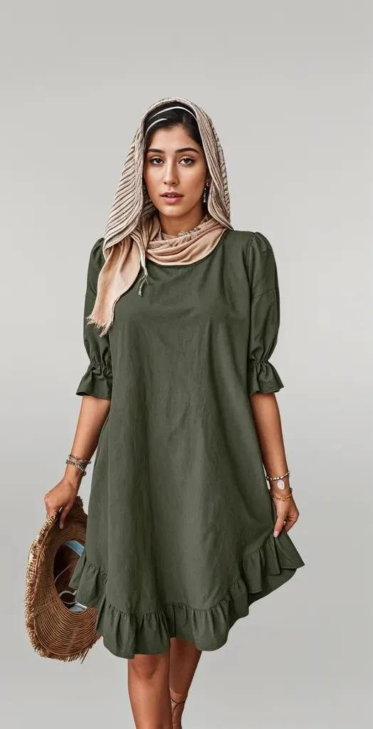Kylie | Elegant Essence Midi Dress