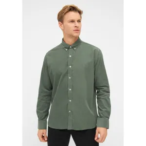 Lester Baby Cord Shirt - Dark Green