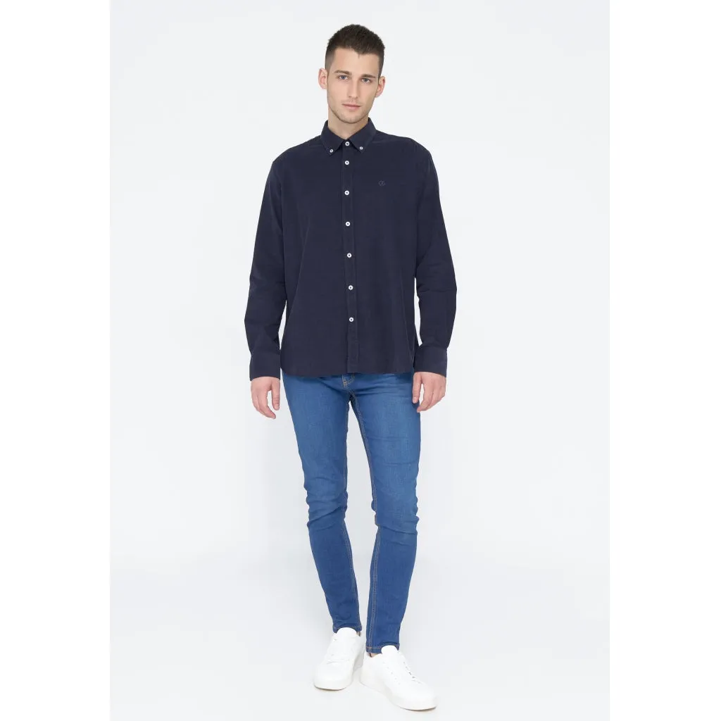 Lester Baby Cord Shirt - SR Navy