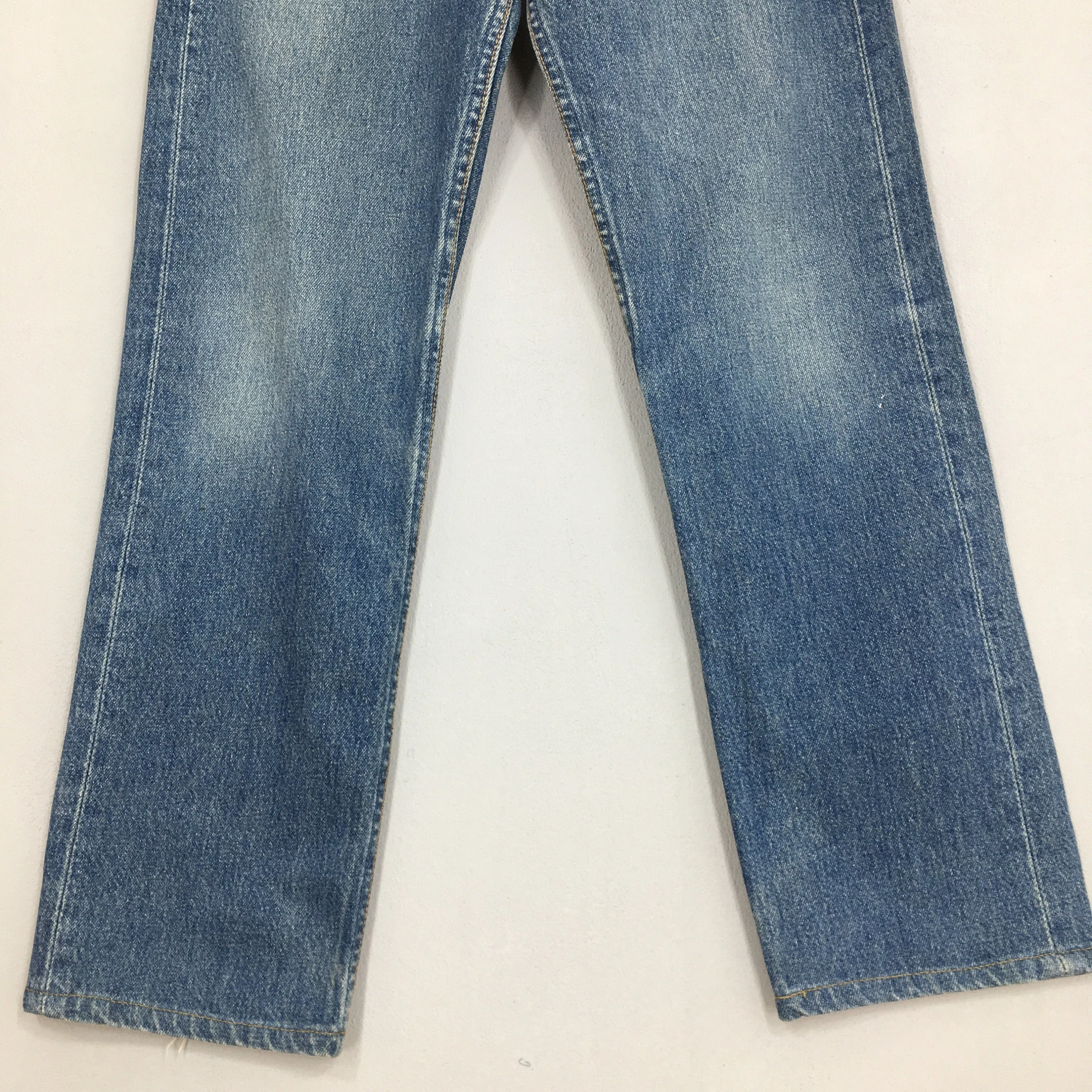 Levi's 501 Faded Blue Jeans Stonewash Size 27x28