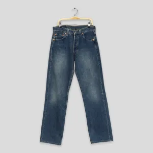 Levi's 501 Faded Blue Jeans Stonewash Size 27x28