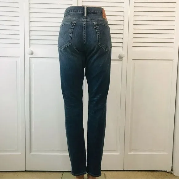 LEVI’S Blue Boyfriend Skinny Fit Jeans Size 30
