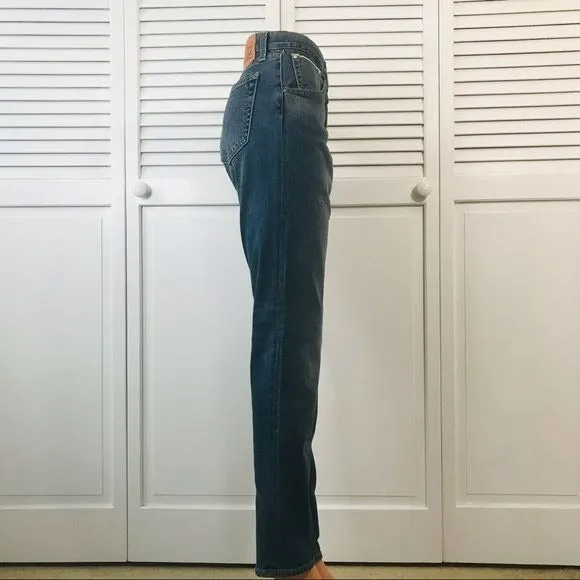LEVI’S Blue Boyfriend Skinny Fit Jeans Size 30