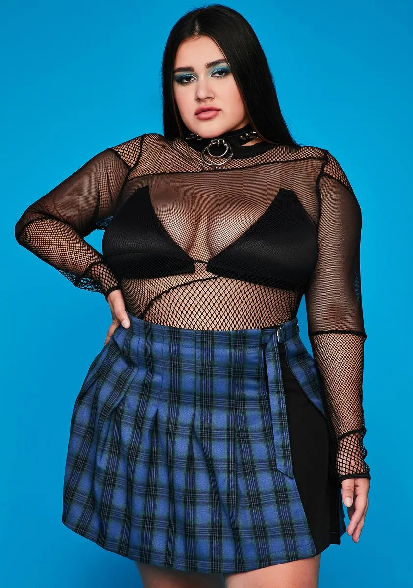 Plus Did I Ask Pleated Skirt