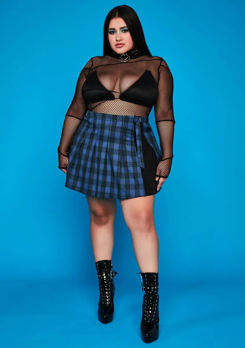 Plus Did I Ask Pleated Skirt