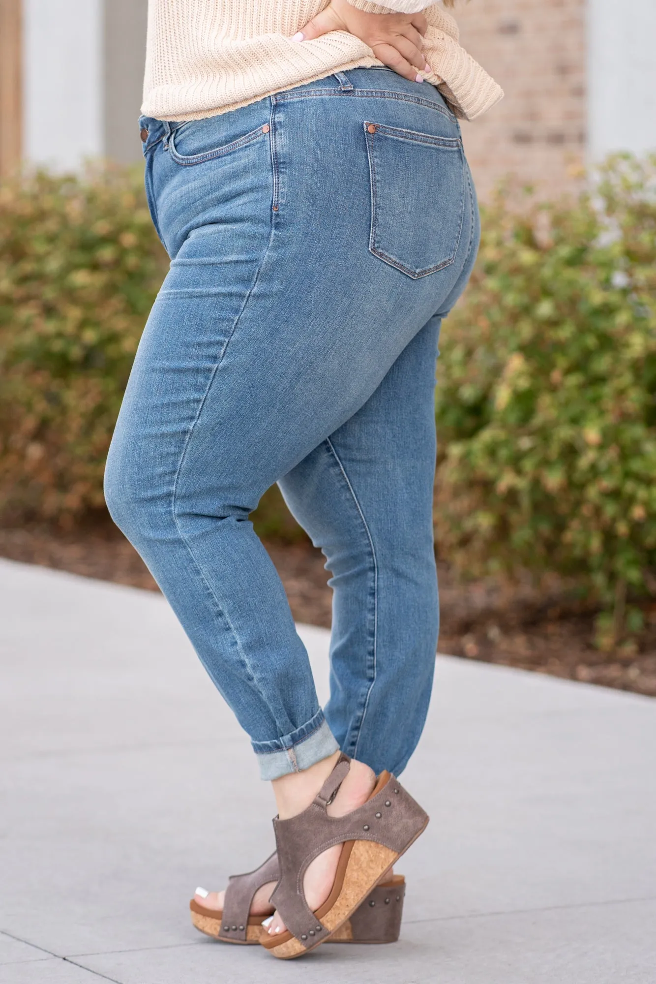 Plus Size Fairbanks High Rise Tummy Control Top Skinny