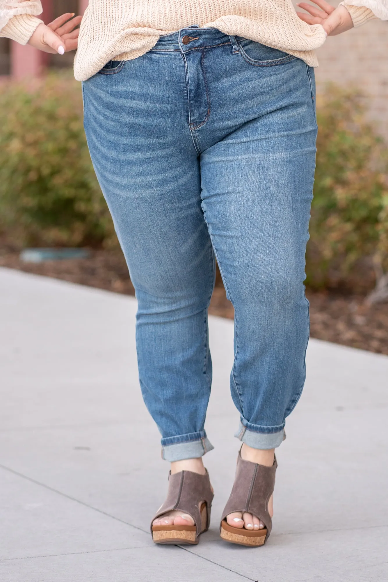 Plus Size Fairbanks High Rise Tummy Control Top Skinny