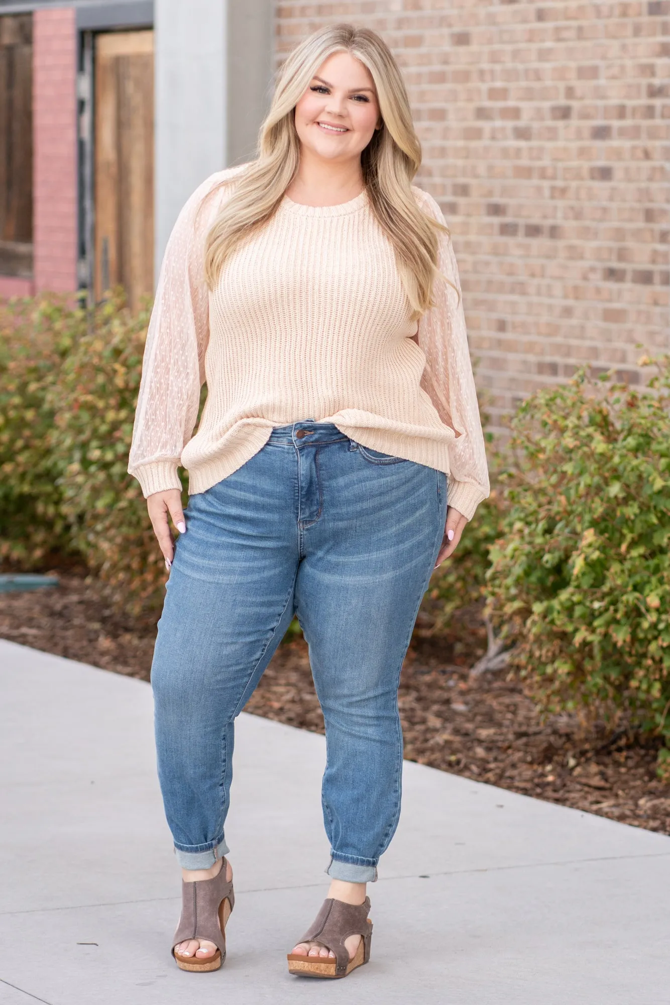 Plus Size Fairbanks High Rise Tummy Control Top Skinny