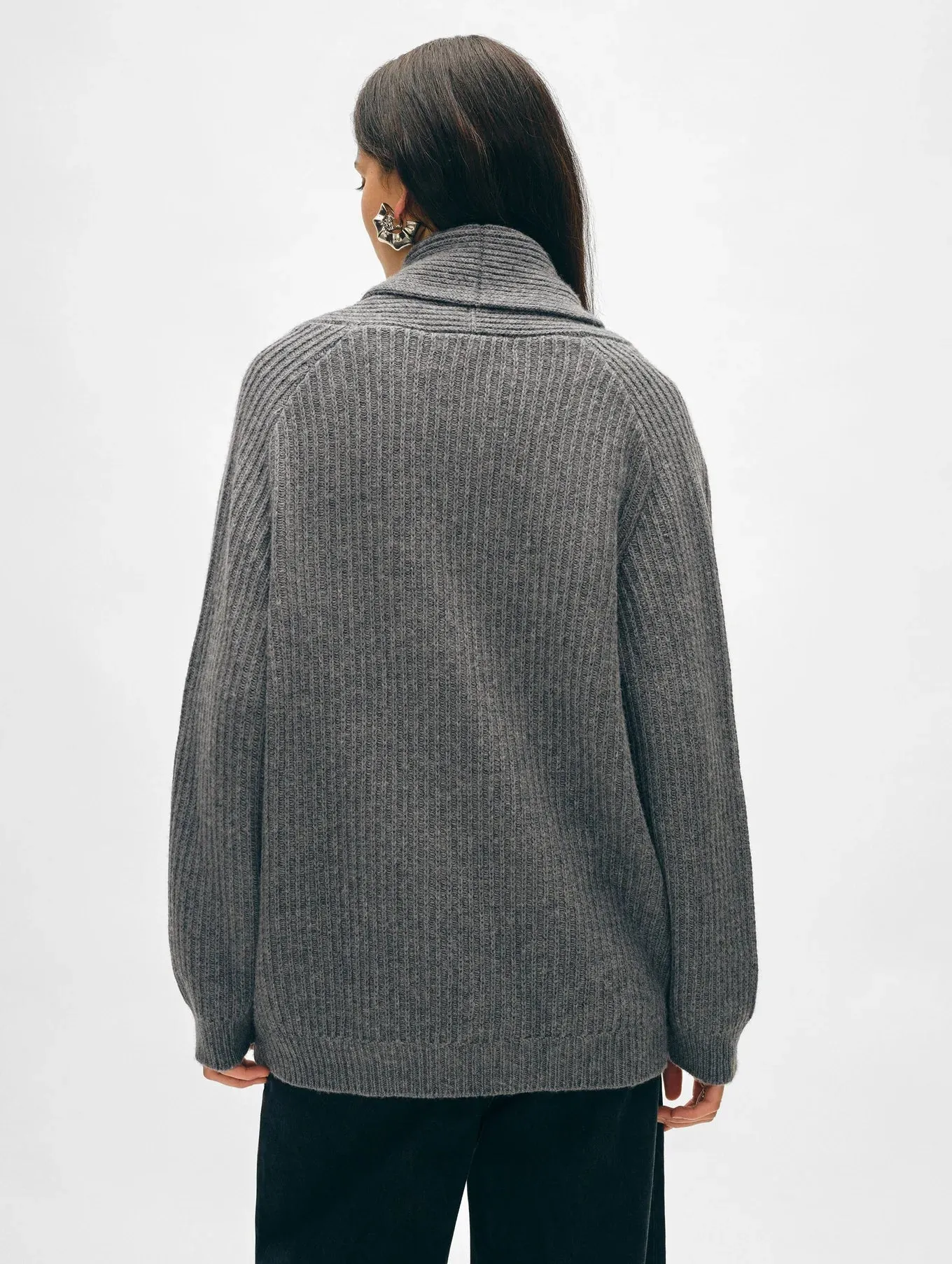 SHALL COLLAR COATIGAN 20893