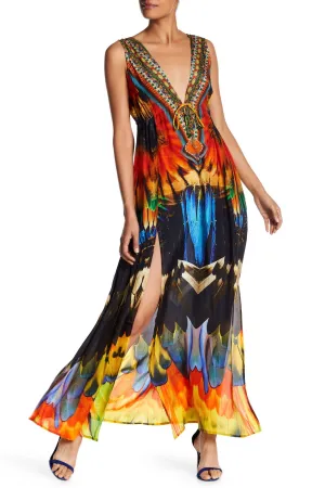 Sleeveless Beach Maxi Dress