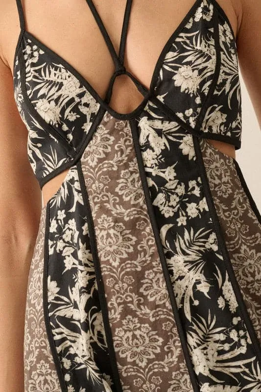 Sunset Cove Floral Maxi Dress