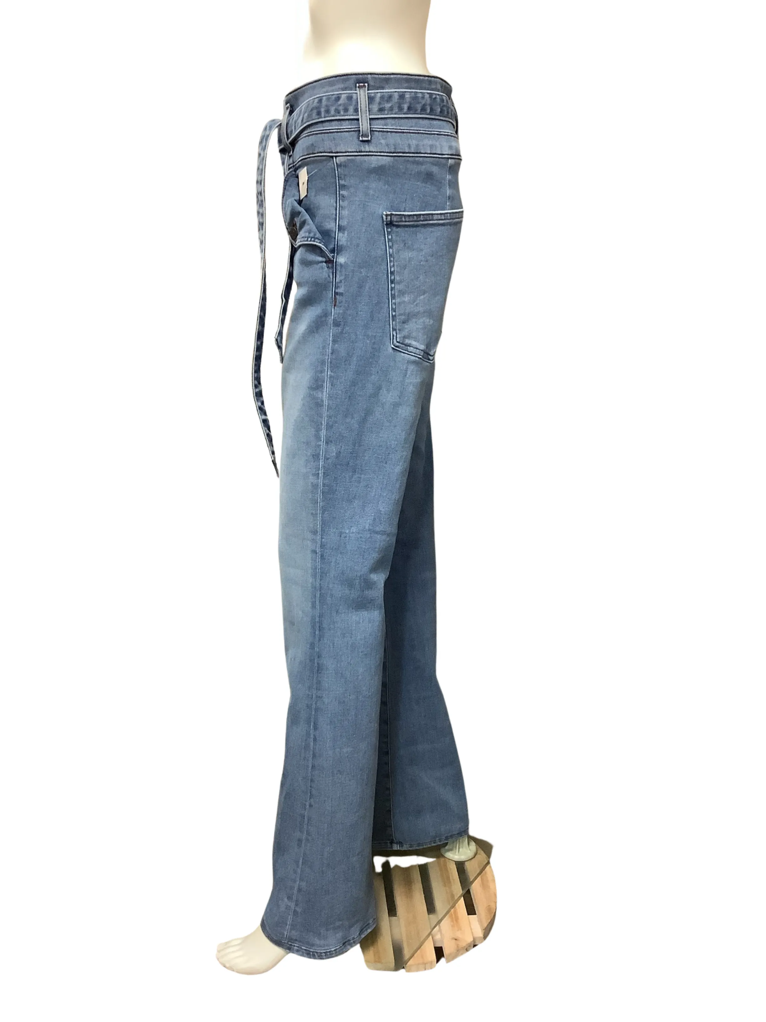 Veronica Beard Jeans Blue Giselle Flare Extra High Rise Size: 30
