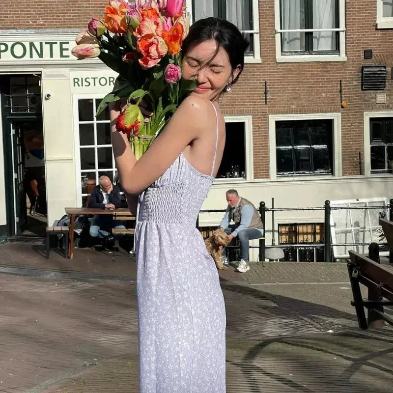 Vvsha Ellise Floral Maxi Dress