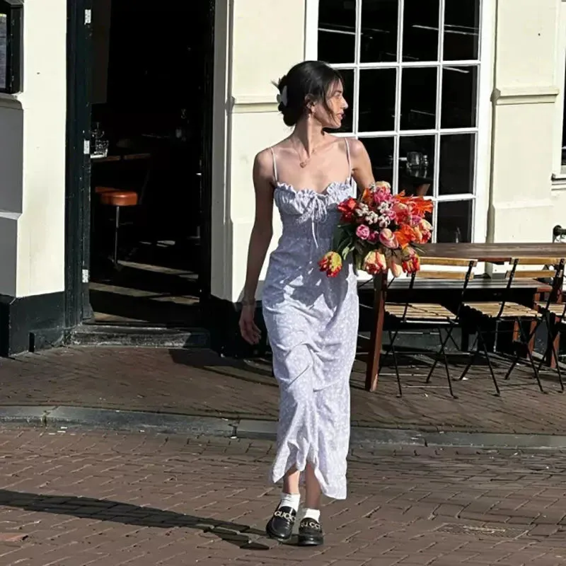 Vvsha Ellise Floral Maxi Dress