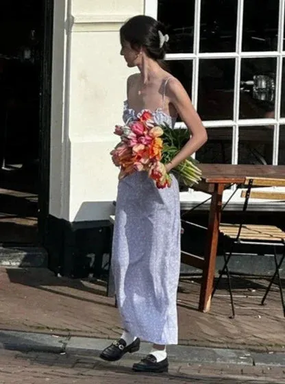 Vvsha Ellise Floral Maxi Dress