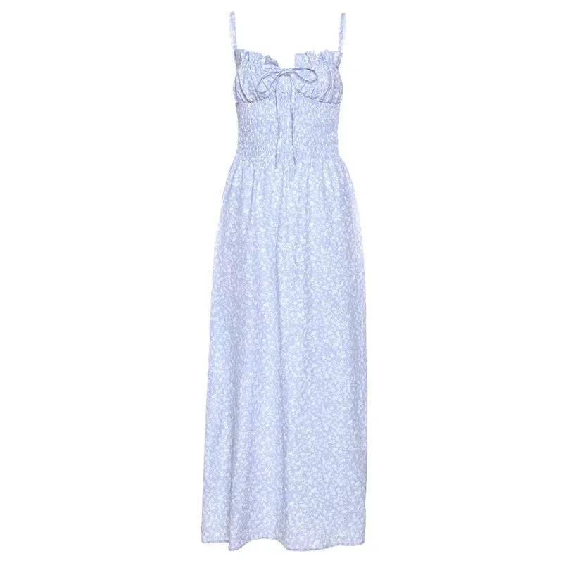 Vvsha Ellise Floral Maxi Dress