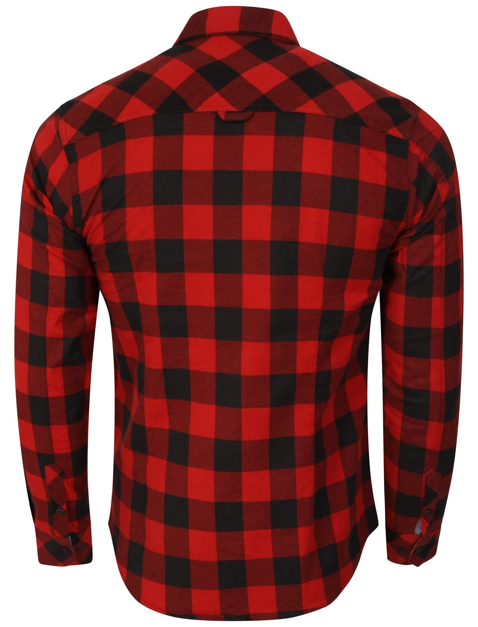 Wilding Checked Shirt in Red / Black - Tokyo Laundry