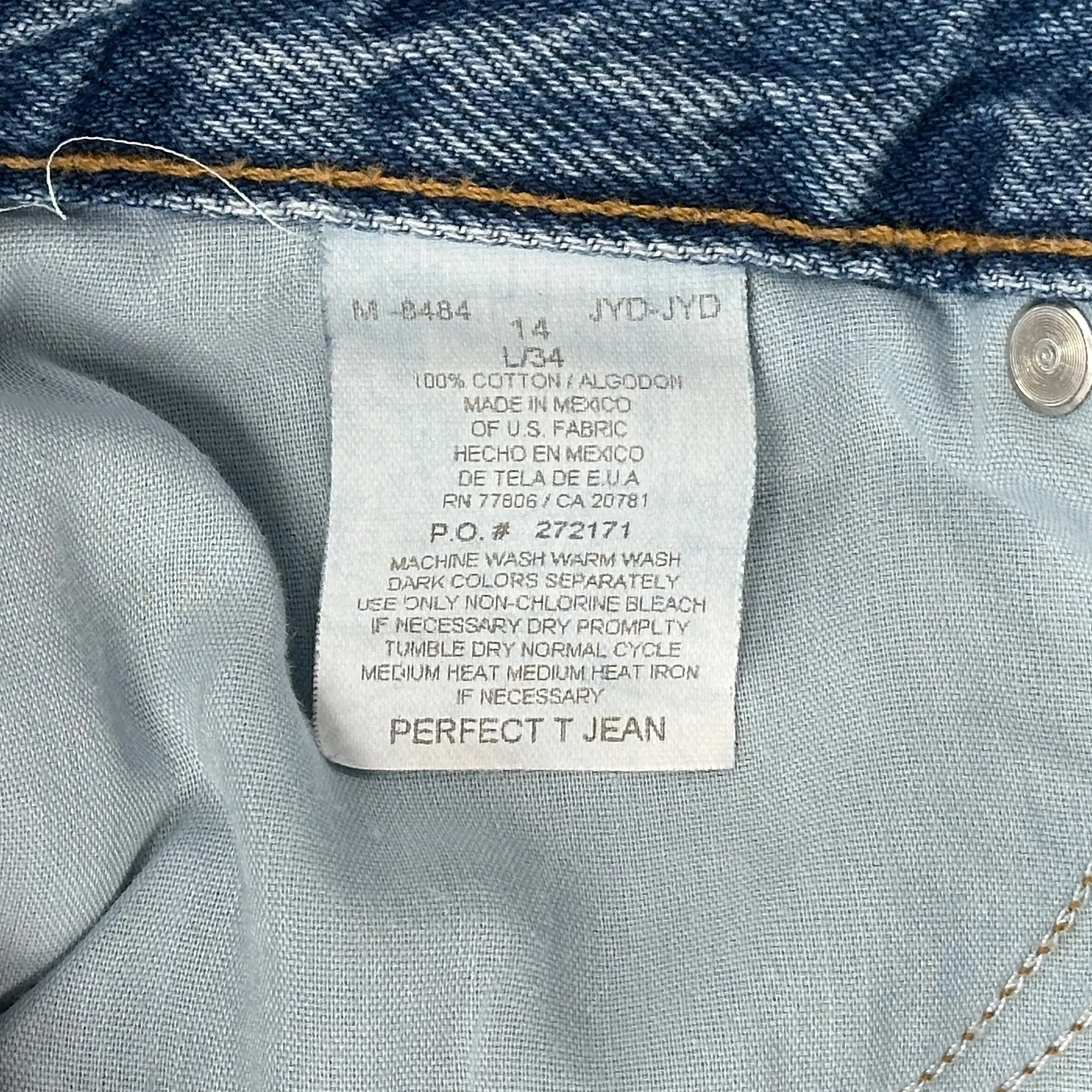 Women's Vintage Y2K Baggy Tommy Hilfiger Jeans - Fits Like Size 12 (32x34)