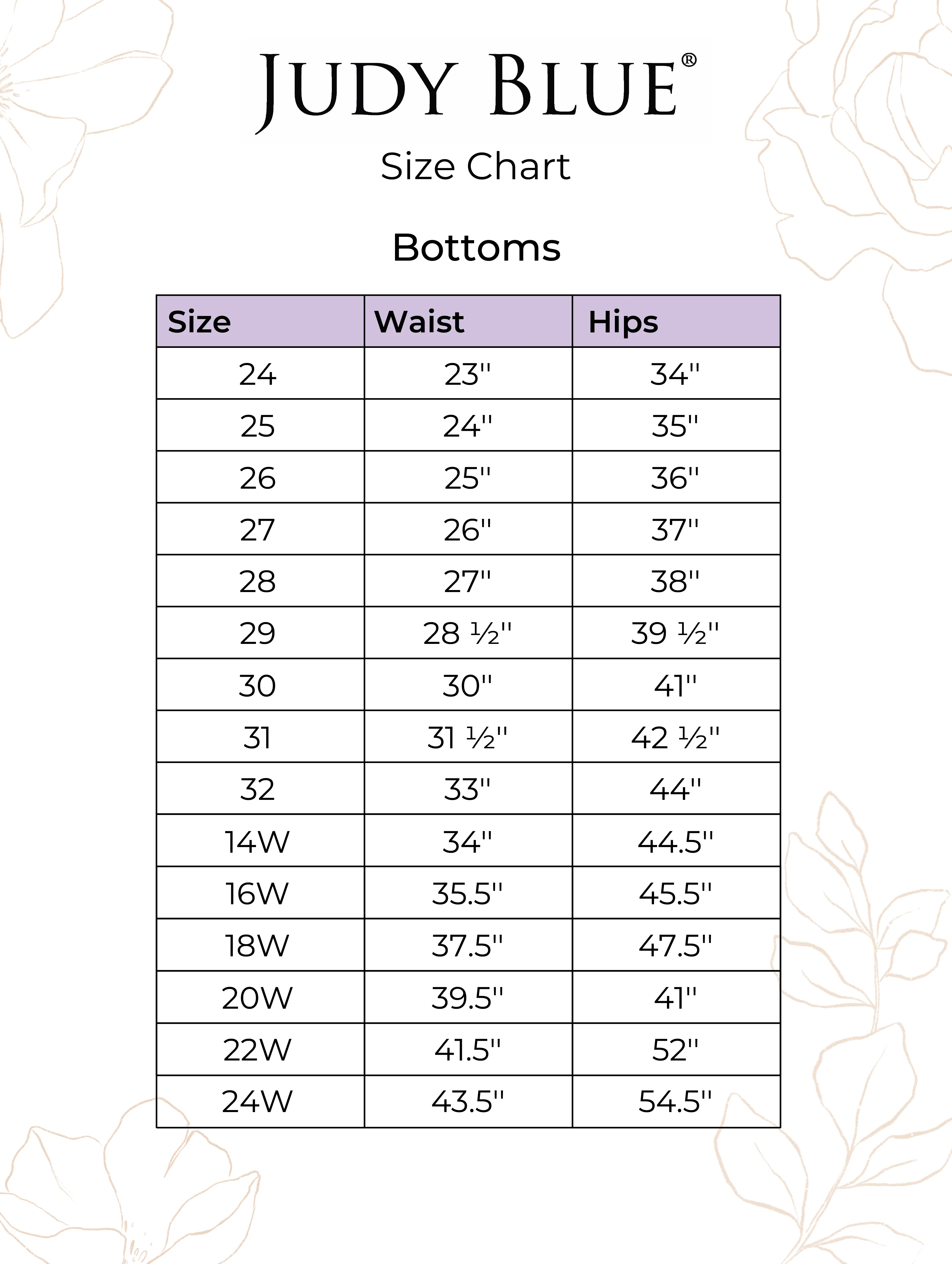 Zea Control Top Skinny W/Shark Bite Hem By Judy Blue